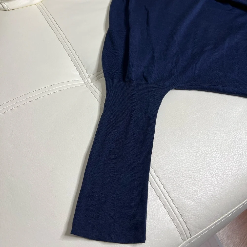 🌴Polo Ralph Lauren Open Front Silk Cardigan Sz L NWT - Picture 7 of 11
